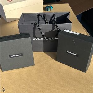 Dolce & Gabbana Black Box Set with Bag